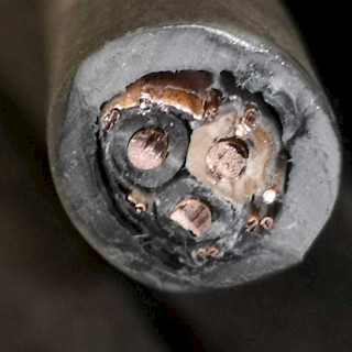 Sähkökaapeli / maakaapeli 3x1,5mm2 + G 9 metriä