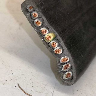 Sähkökaapeli / ohjauskaapeli 10x1,5mm2 23,7 metriä