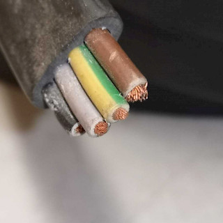 Sähkökaapeli / ohjauskaapeli 4x2,5mm2 10 metriä