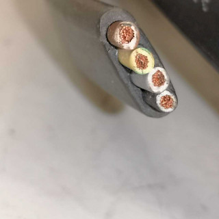 Sähkökaapeli / ohjauskaapeli 4x1,5mm2 6,8 metriä