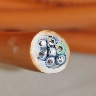Ohjauskaapeli-FRHF FE180/E30 PYRO - KERAM FRHF 7x1,5 mm2 - Dätwyler