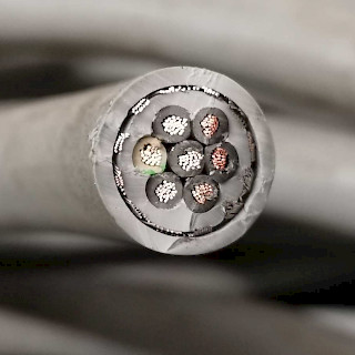 Sähkökaapeli 7x1,5mm2 + G 70 metriä
