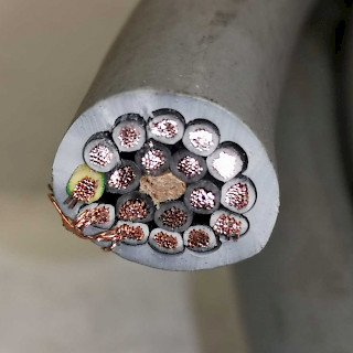 Sähkökaapeli 18x1,5mm2 6,9 metriä