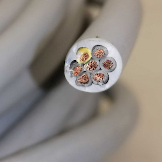 Sähkökaapeli 7x1,5mm2 20 metriä
