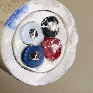 Sähkökaapeli / asennuskaapeli 4x1,5mm2 47 metriä