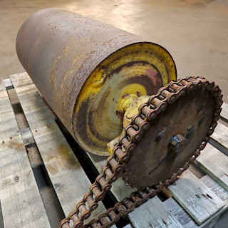 Kuljetinrulla 680x395 mm laakeroitu ​