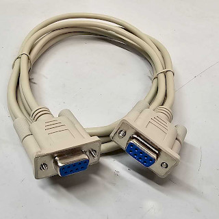 SERIAL CABLE DB9F-DB9F 2M