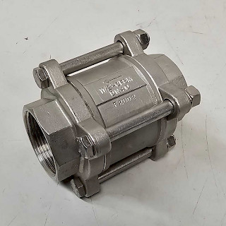 Takaiskuventtiili 1 1/2" CF8M DN40