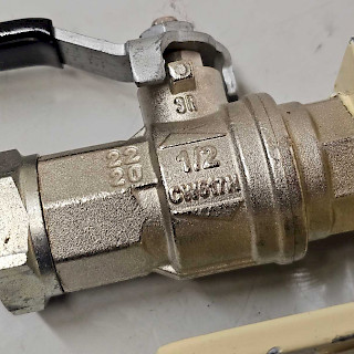 Palloventtiili 1/2"