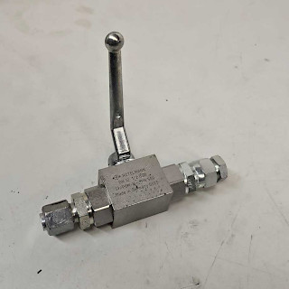 Korkeapaine palloventtiili RÖTELMANN DN 12 1/2 BSP SI/POM-NPN 500