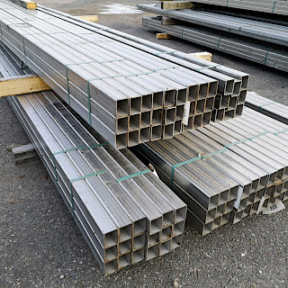 Ruostumaton Ferrit Putki 80 x 60 x 4 mm