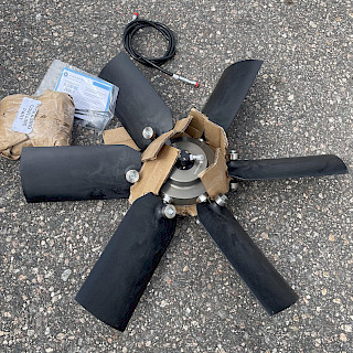FLEXXAIRE REVERSIBLE PITCH FAN